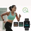 Letsfit Smartwatch Fitness Tracker with Heart Rate Monitor Activity Tracker with 1.3 Inch Touch Screen IP68 Waterproof Pedometer Smartwatch with Sleep Monitor for iPhone and Android - ID205L - image 2 of 4