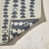 LunaLulinlk Striped Arrow Area Rug - Charcoal, 5 x 8 - 2 of 4