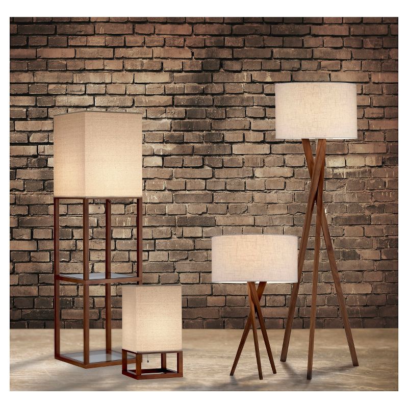 29.5&#34; Brooklyn Table Lamp Brown - Adesso, 4 of 5