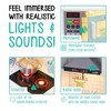 Lil' Jumbl Kids Kitchen Set, Wooden Pretend Play Kitchen with Sounds, Accessories and Running Water - 4 of 4