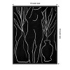 Amanti Art Summer Portrait I Woman and Vases by Melissa Wang Canvas Wall Art Print Framed 18 x 24-in. - 3 of 4