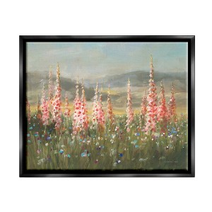 Stupell Industries Flower Blossoms Vast Rural Meadow Framed Canvas - 1 of 3