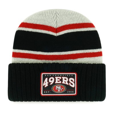 San Francisco 49ers NFL Cropped Logo Light Up Knit Beanie