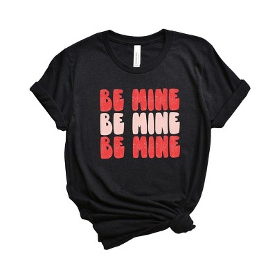 Simply Sage Market Women's Be Mine Bold Distressed Short Sleeve Graphic Tee