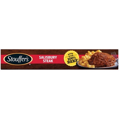 Stouffer&#39;s Frozen Homestyle Classics Frozen Salisbury Steak with Macaroni and Cheese - 9.625oz