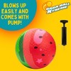 SCS Direct Playground Balls (Fruit, 8.5 inches)w Air Pump- Durable Rubber Pack for Recess, Kickball, Gagaball -Fun Outdoor Spring Toys and Accessories - 3 of 4
