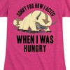 Girls' - Avatar: The Last Airbender - Appa Hungry Fitted Short Sleeve Graphic T-Shirt - 2 of 4