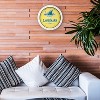 La Crosse Technology® 15.75-In. Quartz Landshark® Indoor/Outdoor Wall Clock, 433-3841LS in Multicolored - 3 of 4