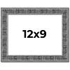 PosterPalooza | Photo Size Distressed Black Picture Frame - UV Acrylic, Foam Board Backing, Hanging Hardware - 2 of 4