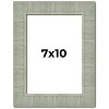 PosterPalooza | Photo Size Sculpted Blue Picture Frame - UV Acrylic, Foam Board Backing, Hanging Hardware - 2 of 4