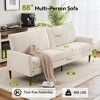 Vipbear Comfy Couches for Living Room 88" Modern Oversized Loveseat Sofa with Soild Wood,Tool-Free Setup Large Couches for Bedroom - 2 of 4