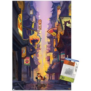 Trends International Kung Fu Panda 4 - Street Unframed Wall Poster Prints - 1 of 4