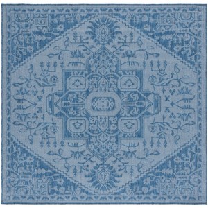 Bermuda BMU841 Machine Washable UV & Stain Resistant Non-Shedding Power Loomed Indoor/Outdoor Rugs - Safavieh - 1 of 4