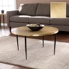 Judmont Round Cocktail Table with Embossed Top - Bronze - SEI - 3 of 4