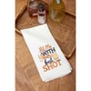 C&F Home "Hit Me With Your Best Shot" Funny Cute Waffle Weave Embroidered Dishtowel - 2 of 3