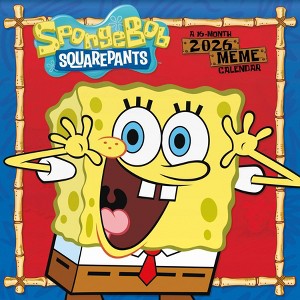 Trends International 2026 SpongeBob Squarepants 12"x12" Wall Calendar - 1 of 4