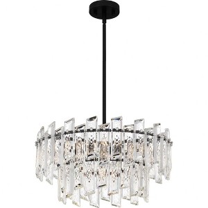 Quoizel Lighting Dion 6 - Light Pendant in  Matte Black - 1 of 4
