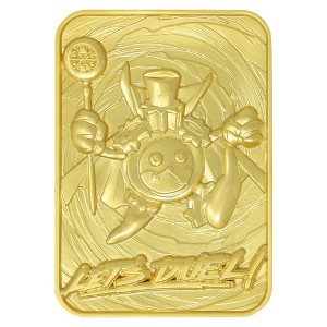 Fanattik Yu-Gi-Oh! Limited Edition 24k Gold Plated Time Wizard Metal Card - 1 of 4