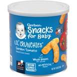 Gerber Lil' Crunchies Garden Tomato Baked Corn Baby Snacks - 1.48oz