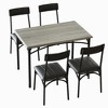 Upholstered Chairs, Rectangular Table for Small Spaces, Kitchen & Dining Room - 4 of 4