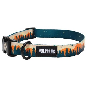 Wolfgang Multicolored Over Land Polyester Dog Adjustable Collar Large - 1 of 3