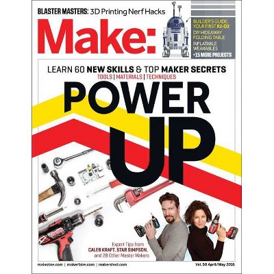 Make, Volume 50 - (Make: Technology on Your Time) by  Mike Senese (Paperback)