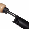 DeWit Dutch Transplanter, Boron Steel and Ash Wood Handle, 15.5 inches long - 3 of 4