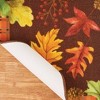 Collections Etc Autumn Leaves Tufted Rug - 3 of 3