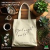 Lincove Stylish Canvas Tote Bag - Eco-Friendly, Reusable Shopping Bag - Perfect for Daily Use, Groceries, and Travel - 3 of 4
