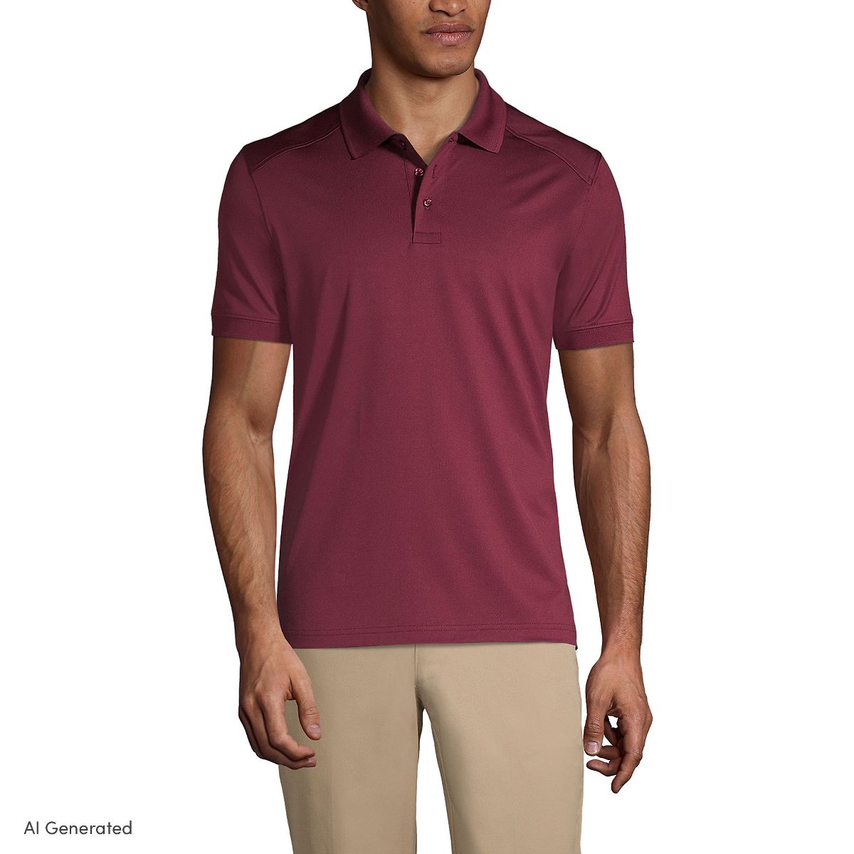 School Uniform Young Men's Short Sleeve Rapid Dry Polo Shirt - thumbnail 9