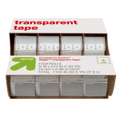 wall safe transparent tape