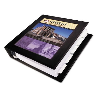 Avery Framed View Heavy-Duty Binder w/Locking 1-Touch EZD Rings 1 1/2" Cap Black 68058