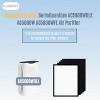 Nispira FLT5600 Filter N Replacement for GermGuardian AC5600WDLX AC5600W AC5600WFL Air Purifier FLT56CB4 (2) True HEPA + (8) Carbon Pre Filter Set. - 4 of 4