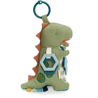 Itzy Ritzy Link & Love Activity Plush with Teether - Dino