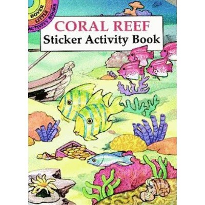 Coral Reef Sticker Activity Book - (Dover Little Activity Books Stickers) by  Cathy Beylon (Paperback)