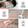 100% Polyester 350g Plush Weight Washed Folded Carpet with Reversible TPR Backing,Style Belaenica - 4 of 4