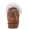 Bebe Girls' Winter Boots - Kids Snow Boots with Faux Fur Trim, Rhinestone Bow, and Cozy Shoes for Little Kid/Big Kid - 3 of 4