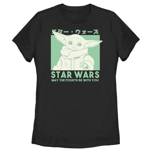 Women's Star Wars: The Mandalorian May the Fourth Grogu T-Shirt - image 1 of 4