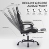 Okak Modern Adjustable Swivel Gamer Chair with Headrest & Lumbar Support,High Ergonomic Task Chair Computer Chair for Adults - 3 of 4