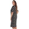 Just Love Womens Nightgown - Short Sleeve Henley Oversized Sleepwear Gown - 2 of 3
