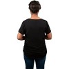 Bamboobies Nursing T-shirt for Breastfeeding - Black - 3 of 4
