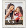 PosterPalooza | Photo Size Ornate White Picture Frame - UV Acrylic, Foam Board Backing, Hanging Hardware - 2 of 4