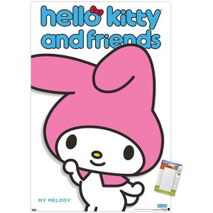 Trends International Hello Kitty and Friends: Hello - My Melody Feature Series Unframed Wall Poster Prints - 1 of 4