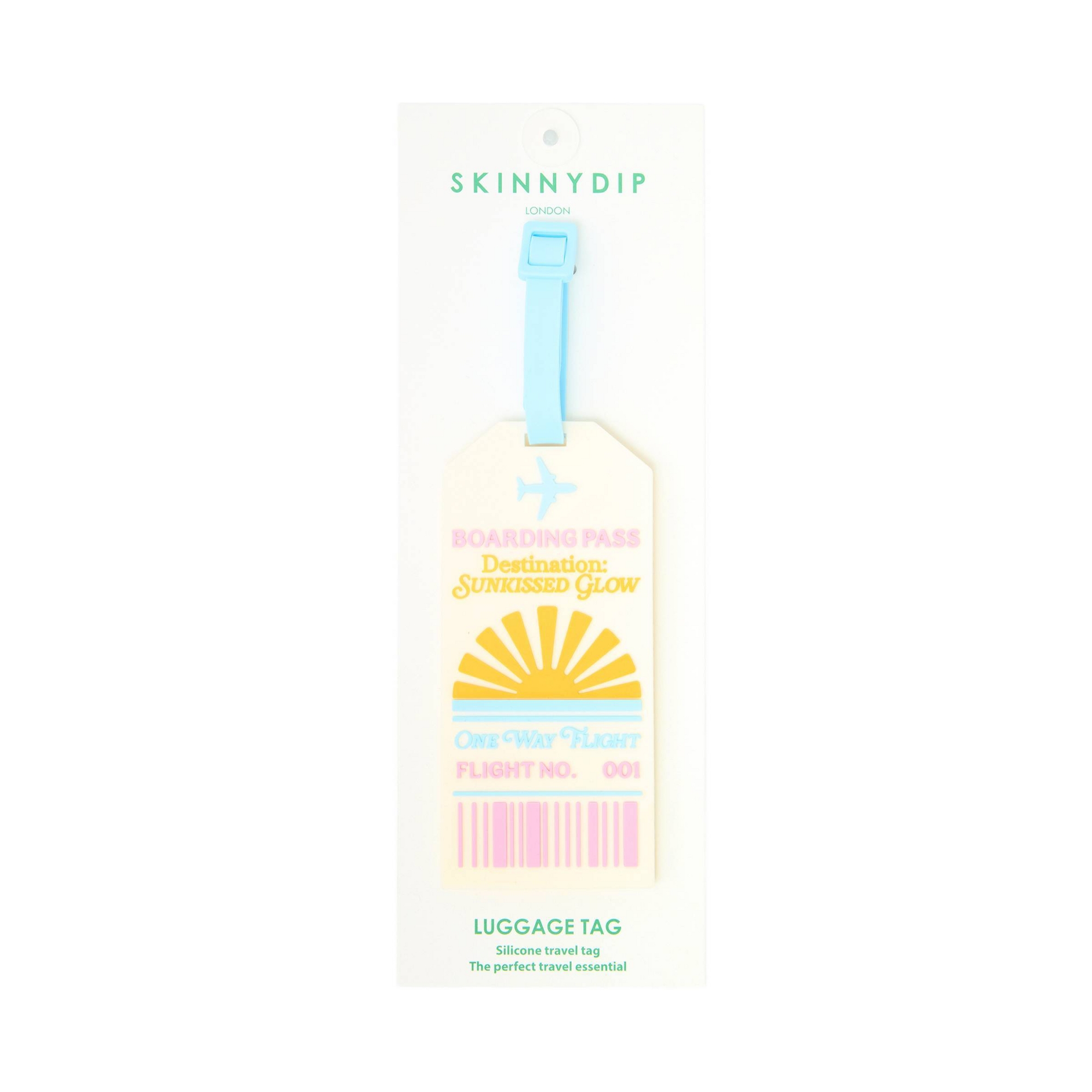 Skinnydip Luggage Tag - Pink