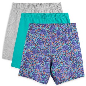 Rebel Girls x Mightly Girls Fair Trade Organic Cotton Bike Shorts 3-pack - 1 of 2