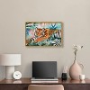 Art Remedy Relaxing Tiger Tropical Jungle Animals Wall Art Framed - 2 of 4