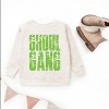 Ghoul Gang Block Distressed - Youth Graphic Sweatshirt - 2 of 4