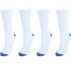 CTM Women's Soft Crew Sport Socks (Pack of 4) - 4 of 4
