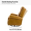 Lauren Genuine Leather Manual Swivel Glider Recliner|HULALA HOME - 3 of 4