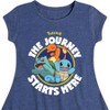 Girls' - Pokémon - Let's Get Started Fit & Flair Cap Sleeve Dress - 2 of 3